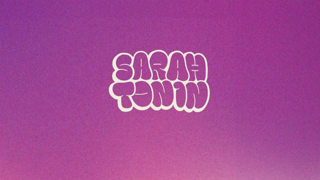Sarah Tonin presents