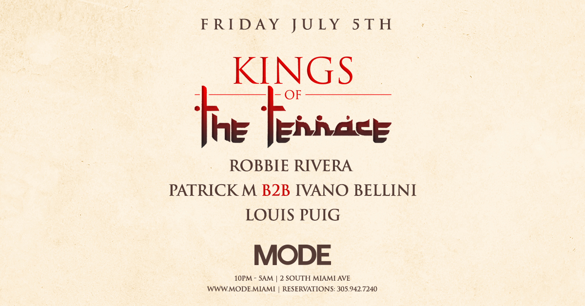 Kings of The Terrace