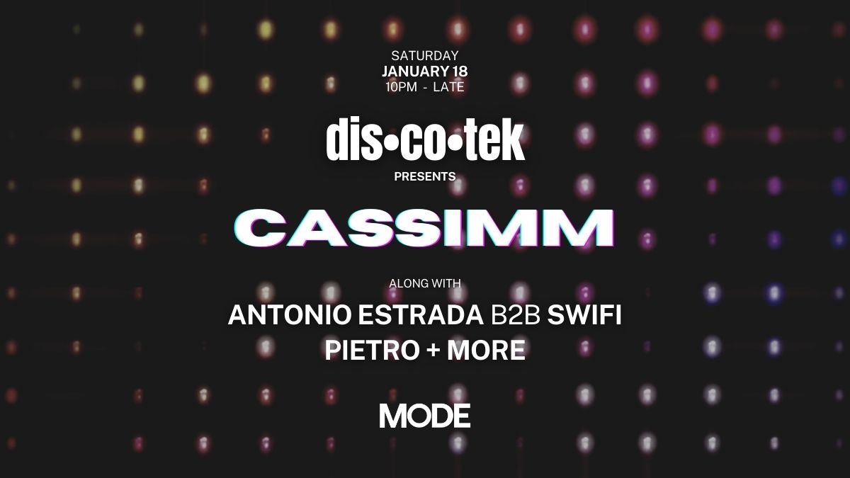 CASSIMM by DIS-CO-TEK