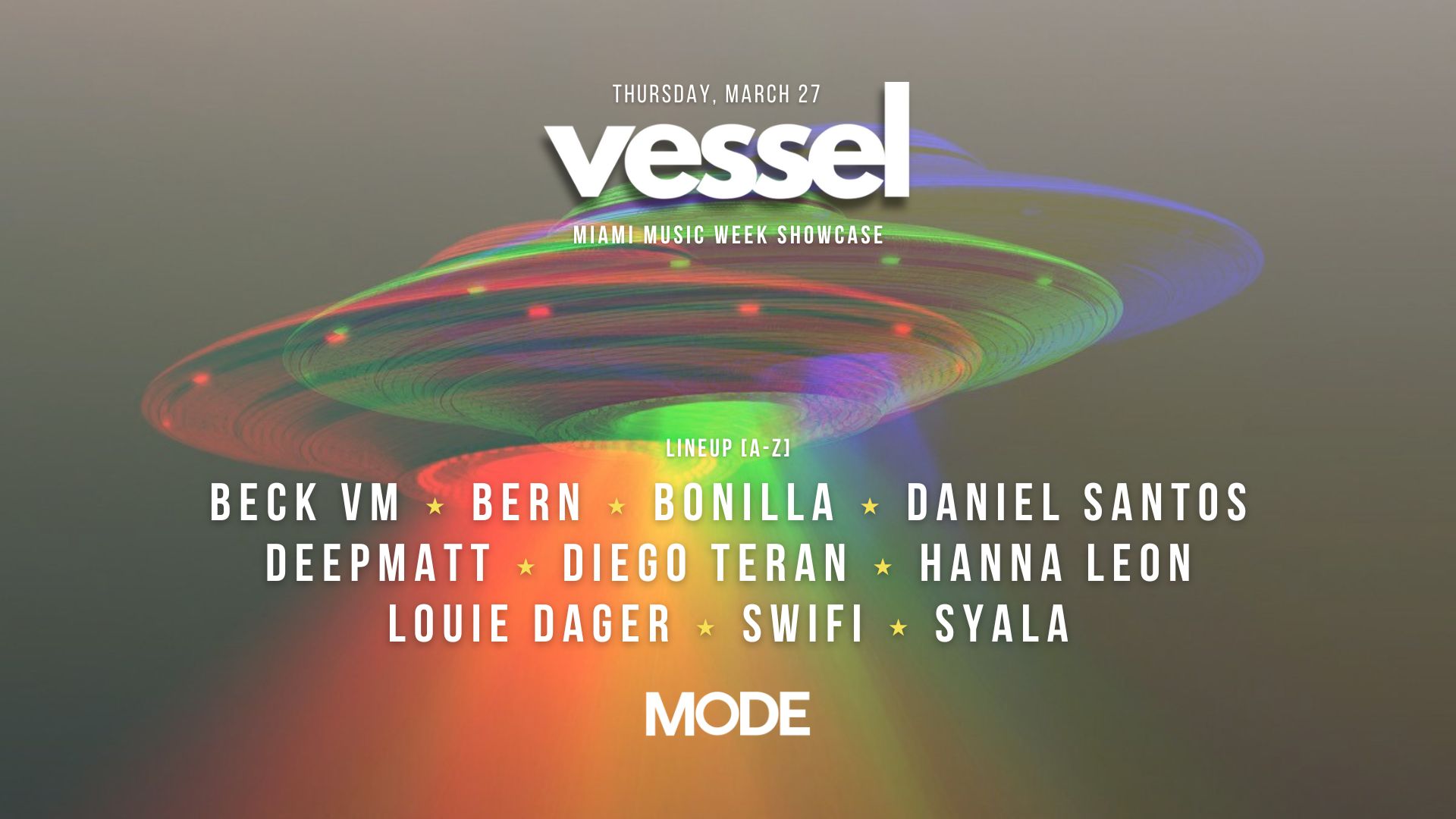 VESSEL | Miami Music Week Showcase